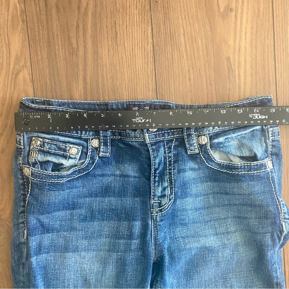 Miss Me Womens Cactus Sombrero Chloe Boot Cut Jeans Embroidered Women’s Sz 29 - Picture 14 of 16